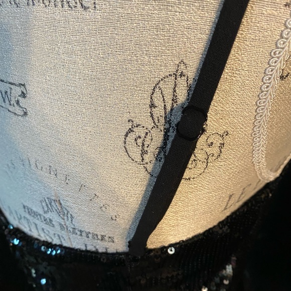 NWT French Connection black sequin dress. - Picture 8 of 8